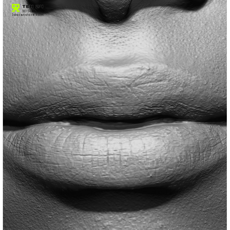 Female 08 Head Scan Cleaned