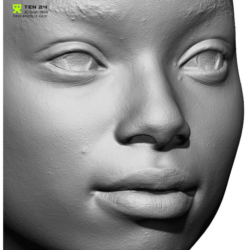 Female 08 Head Scan Cleaned