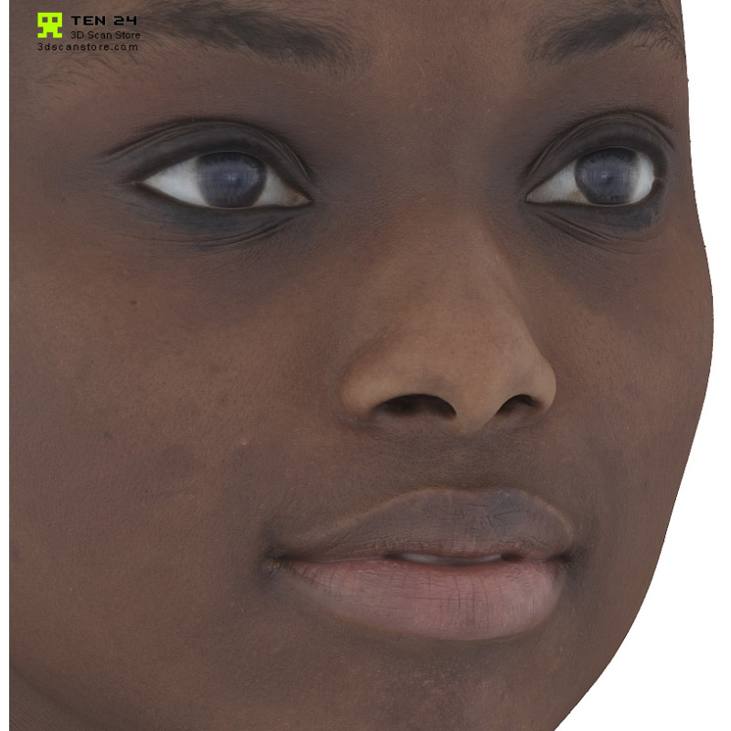 Female 08 Head Scan Cleaned