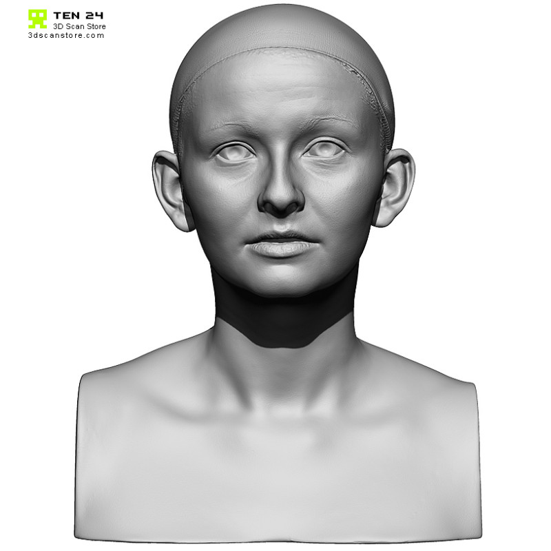 Female 09 Head Scan Cleaned