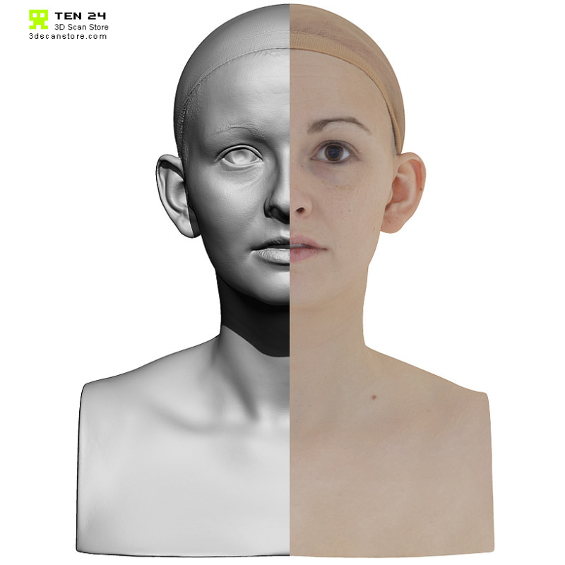 Female 09 Head Scan Cleaned