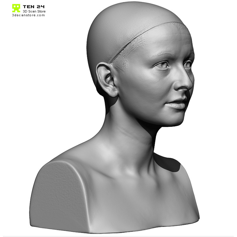 Female 09 Head Scan Cleaned