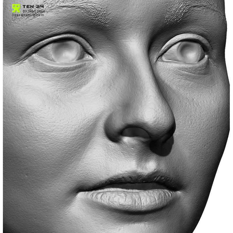 Female 09 Head Scan Cleaned