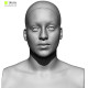 Female 10 Head Scan Cleaned