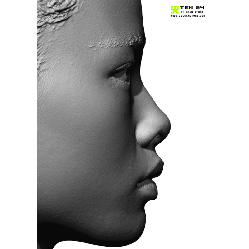 Female 11 Head Scan Cleaned