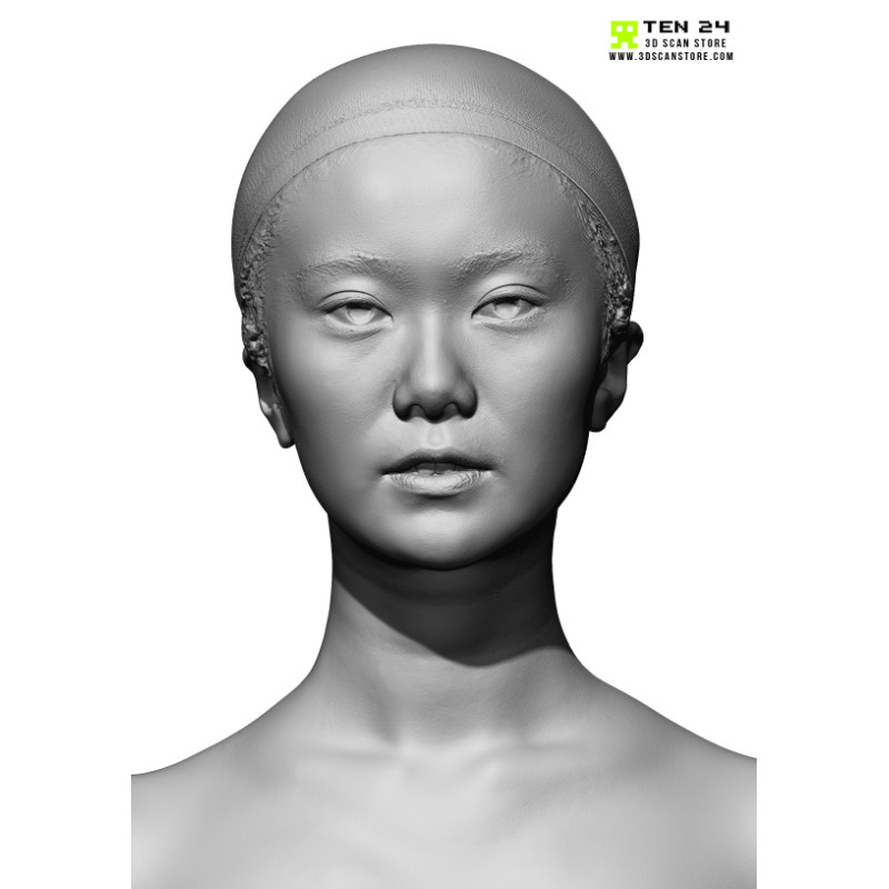 Female 15 Head Scan Cleaned