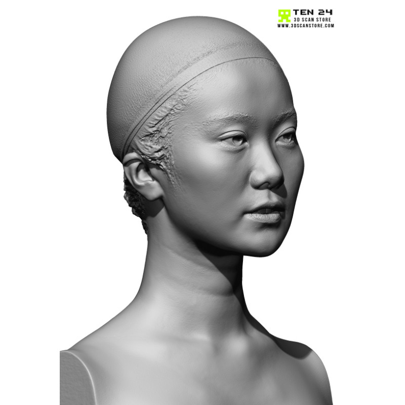 Female 15 Head Scan Cleaned