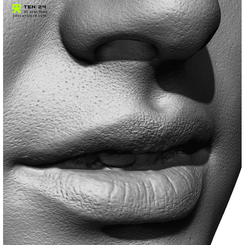 Female 17 Head Scan Cleaned