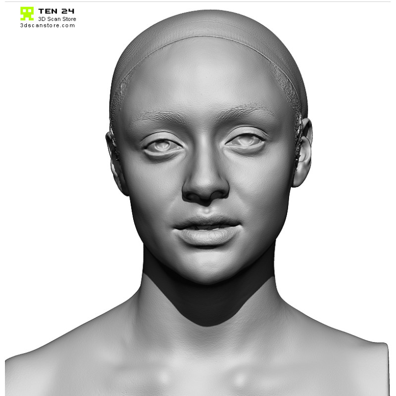 Female 17 Head Scan Cleaned