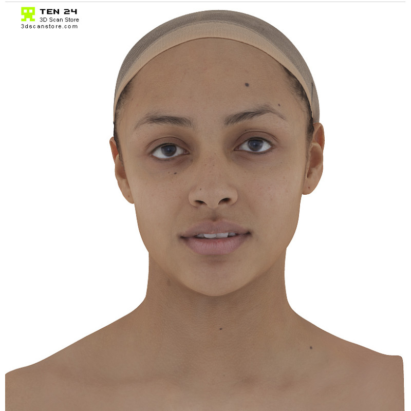 Female 17 Head Scan Cleaned