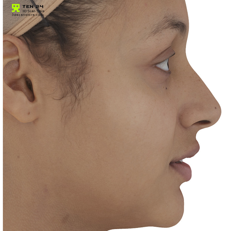 Female 17 Head Scan Cleaned