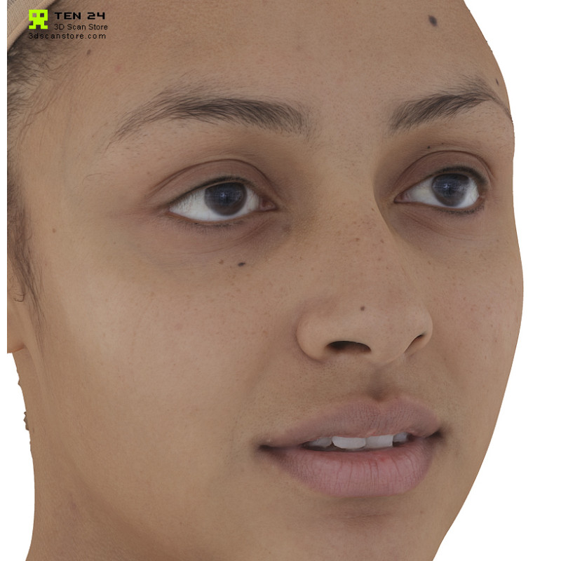 Female 17 Head Scan Cleaned