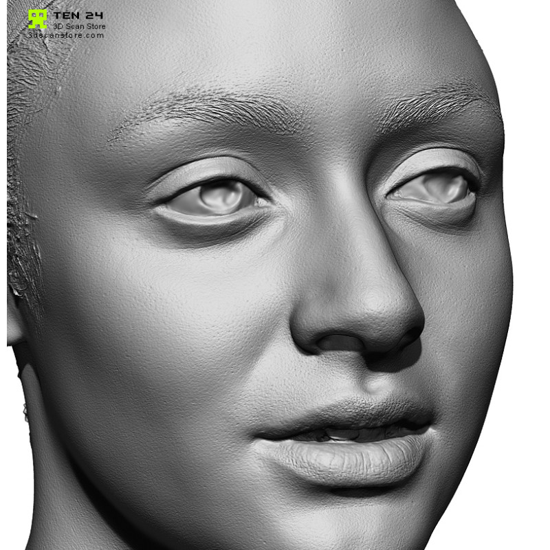 Female 17 Head Scan Cleaned