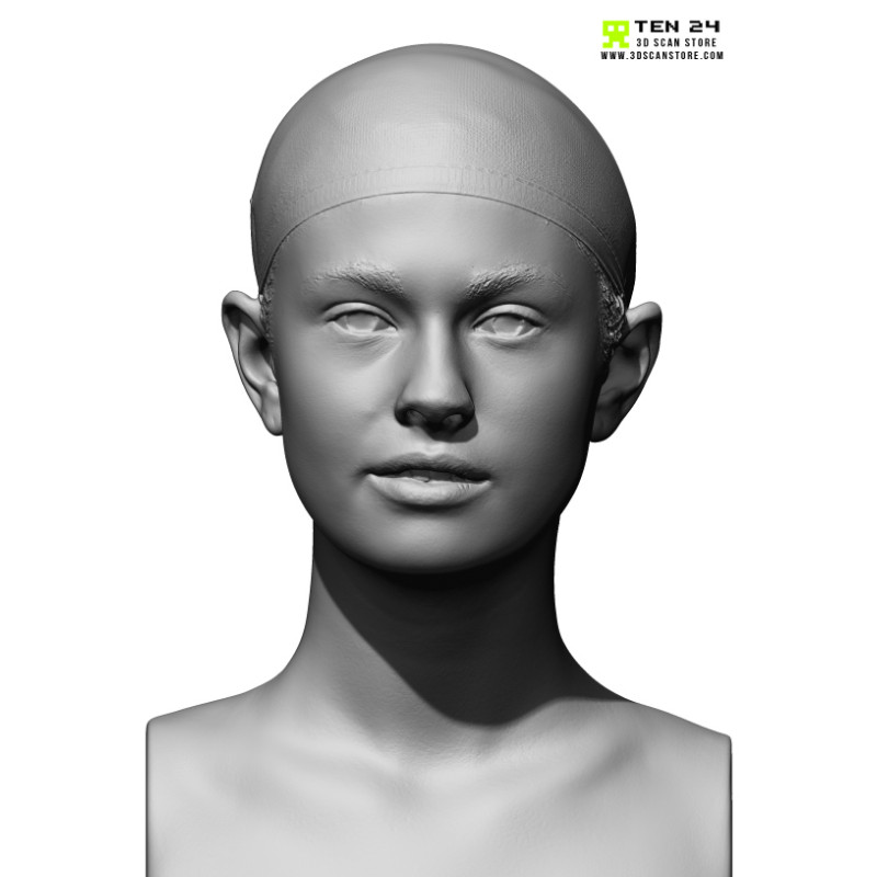 Female 18 Head Scan Cleaned