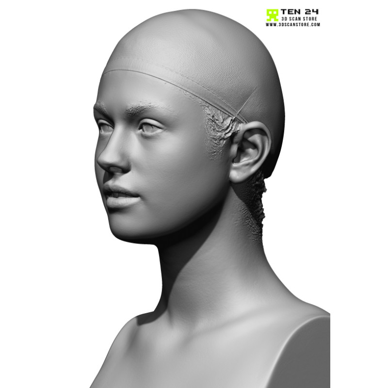 Female 18 Head Scan Cleaned