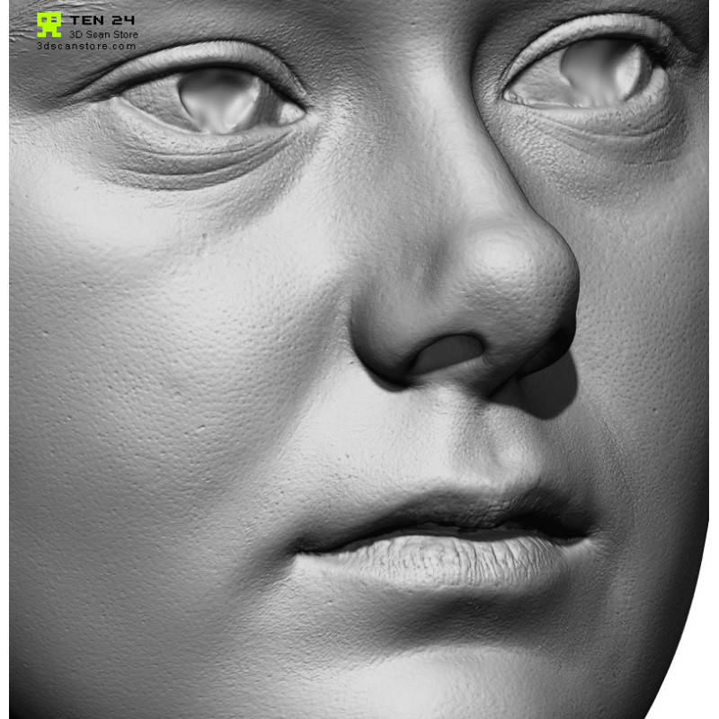 Female 19 Head Scan Cleaned