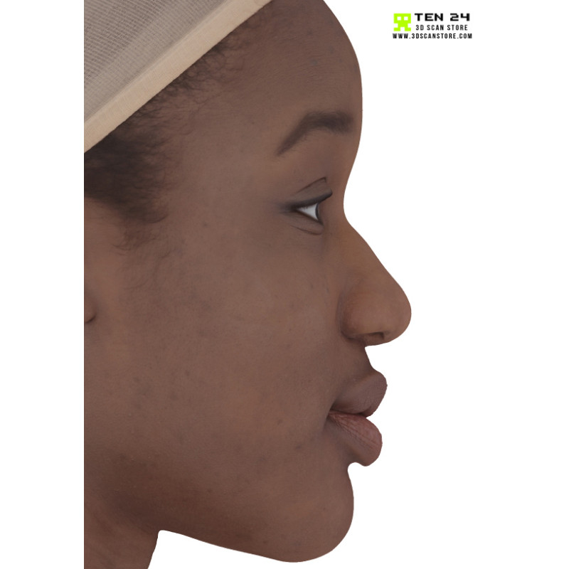 Female 20 Head Scan Cleaned