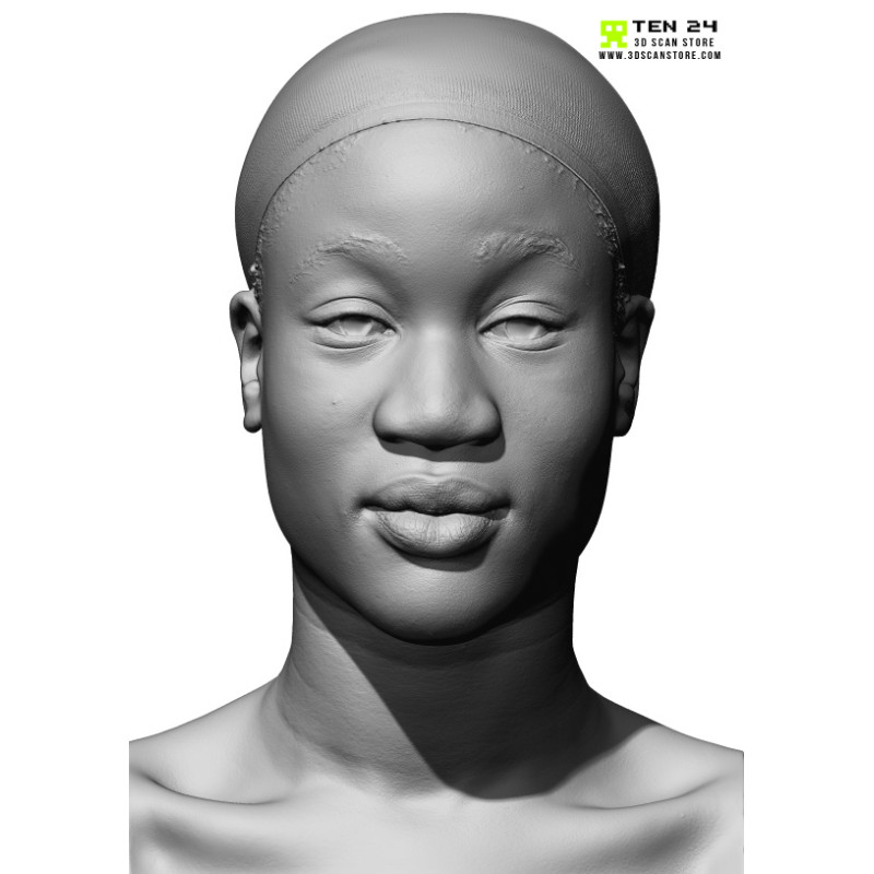 Female 20 Head Scan Cleaned