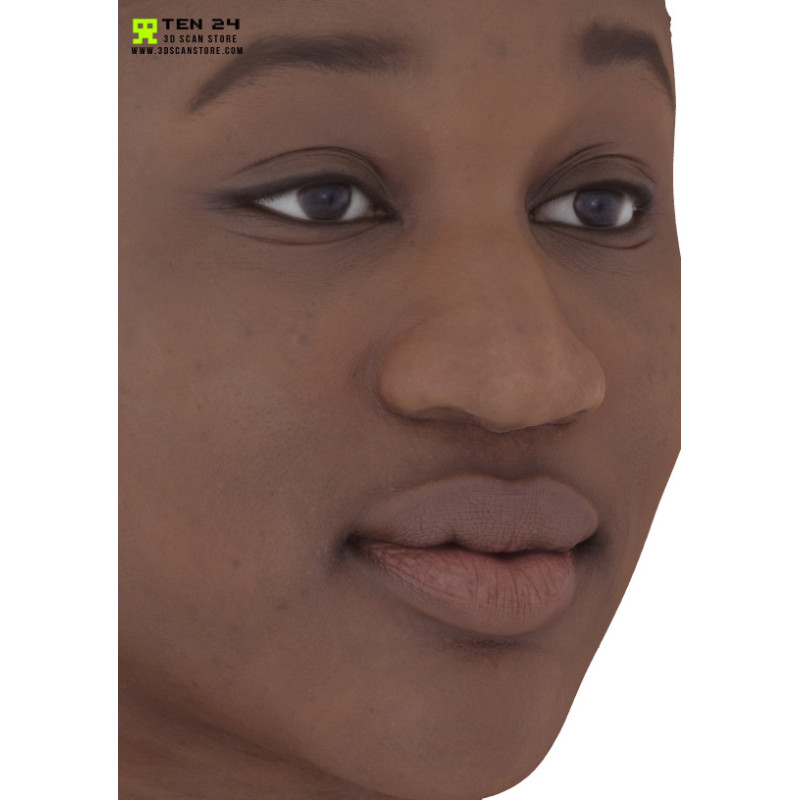 Female 20 Head Scan Cleaned