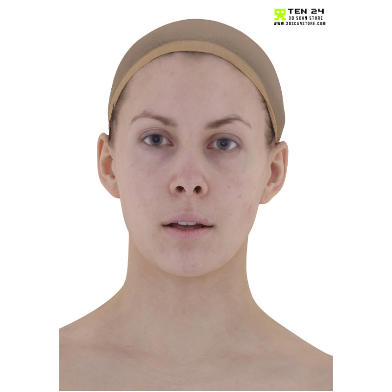 Female 22 Head Scan Cleaned