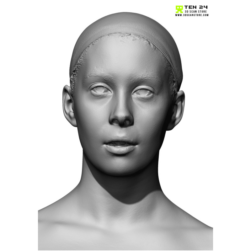 Female 22 Head Scan Cleaned