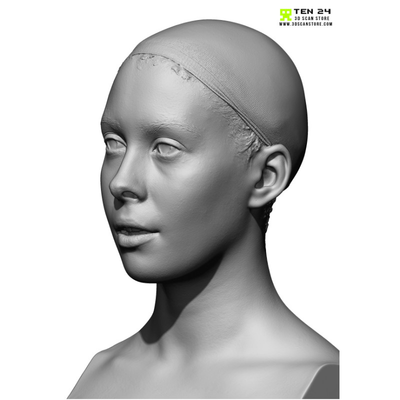 Female 22 Head Scan Cleaned