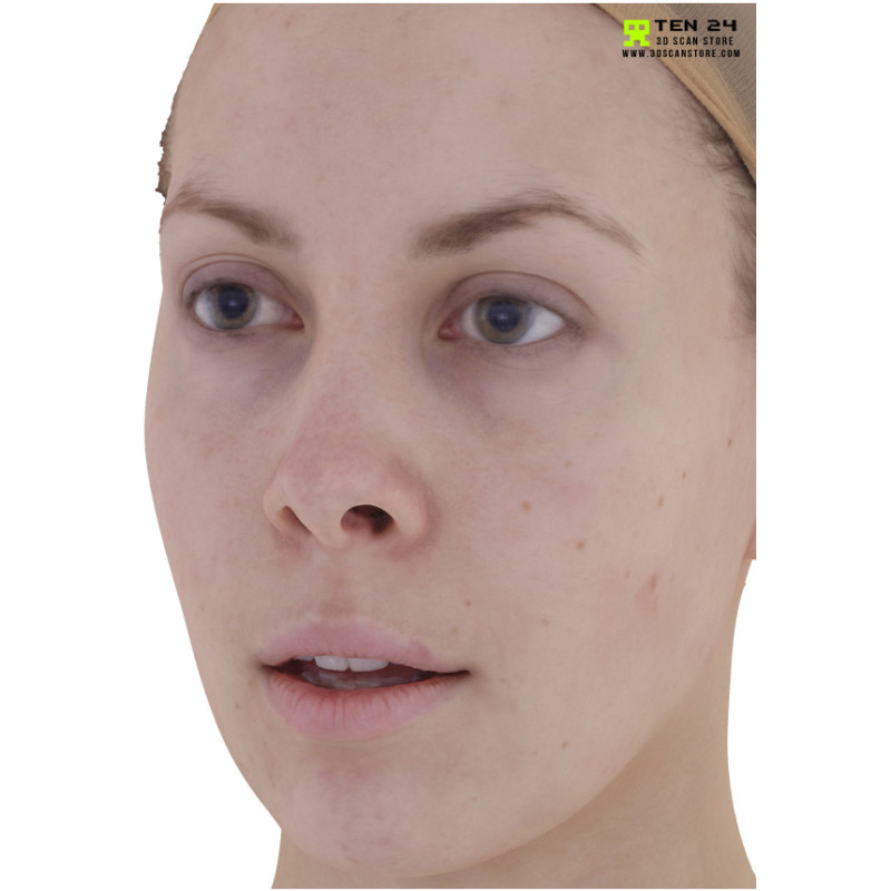 Female 22 Head Scan Cleaned