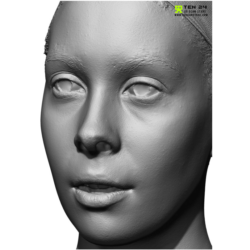 Female 22 Head Scan Cleaned