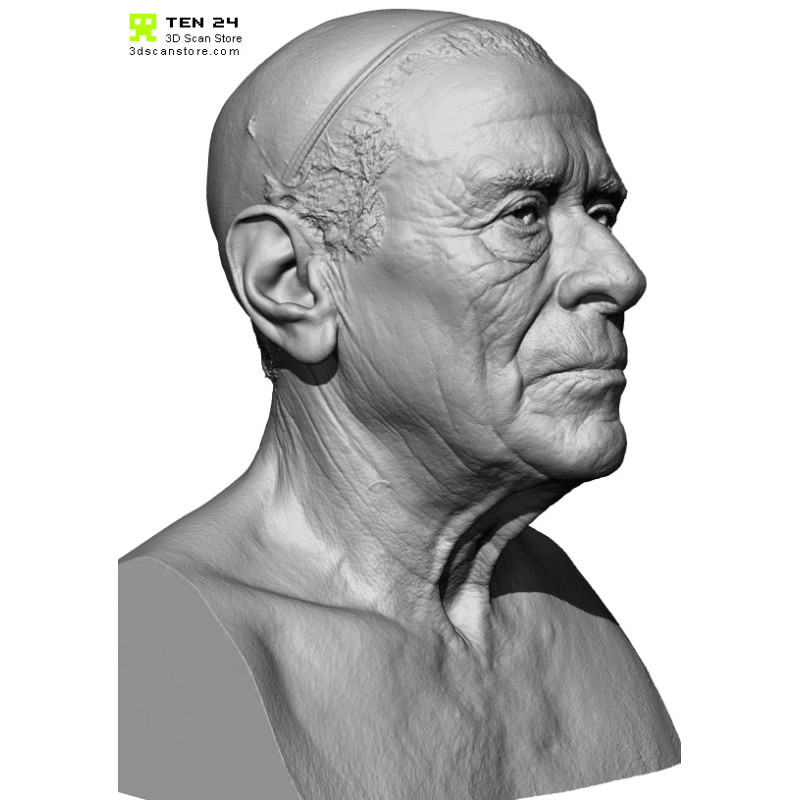 Male 01 Head Scan Cleaned