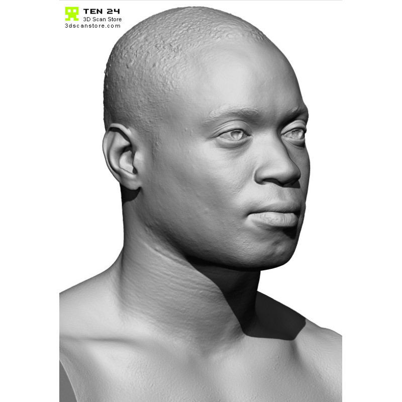 Male 02 Head Scan Cleaned