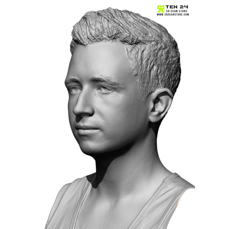 Male 09 Head Scan Cleaned