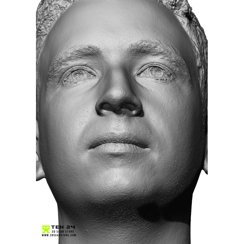 Male 09 Head Scan Cleaned