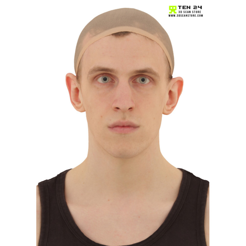 Male 10 Head Scan Cleaned