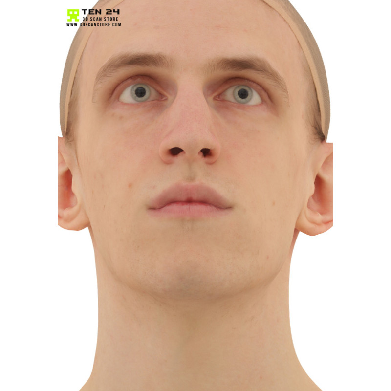 Male 10 Head Scan Cleaned