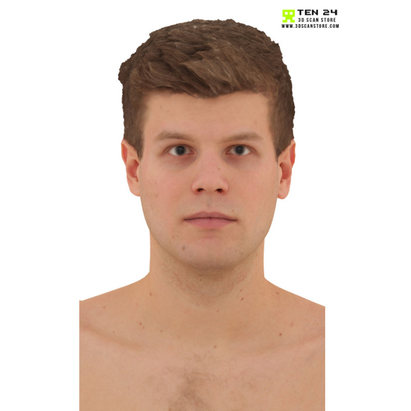 Male 11 Head Scan Cleaned