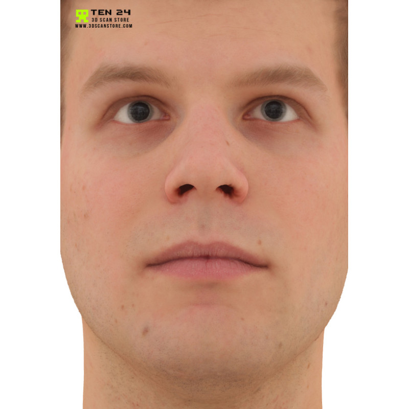 Male 11 Head Scan Cleaned