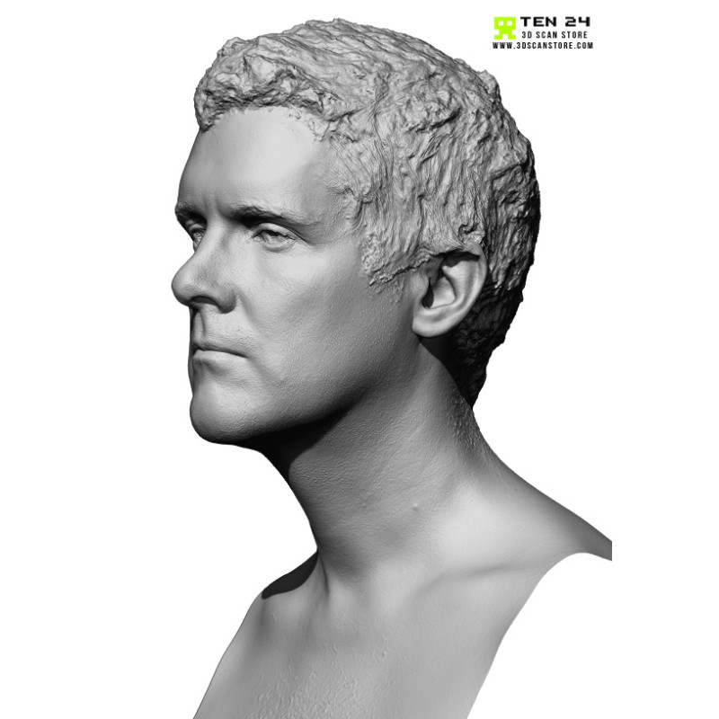 Male 12 Head Scan Cleaned