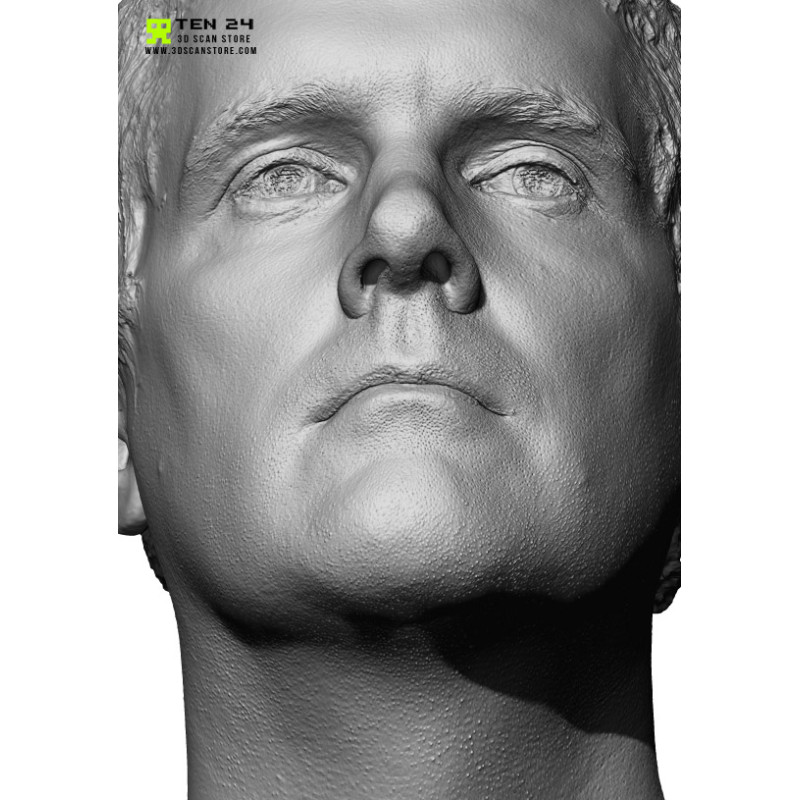 Male 12 Head Scan Cleaned