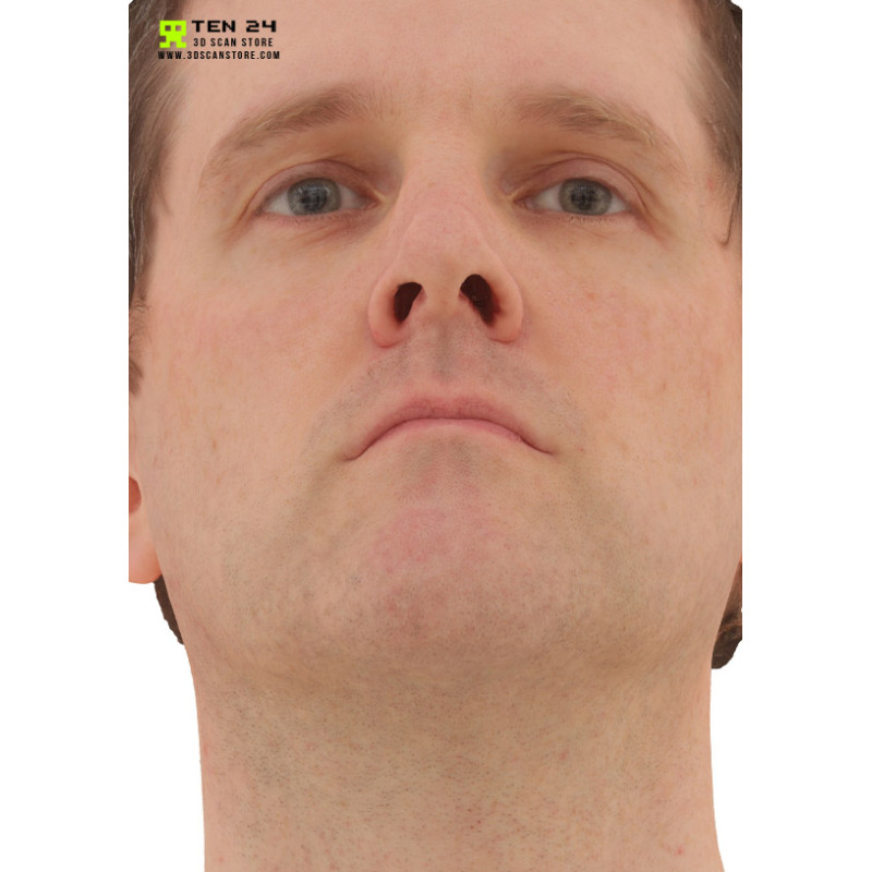 Male 12 Head Scan Cleaned