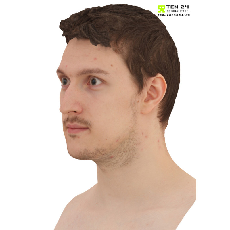 Male 13 Head Scan Cleaned