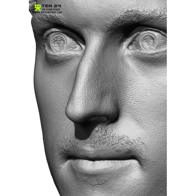 Male 13 Head Scan Cleaned