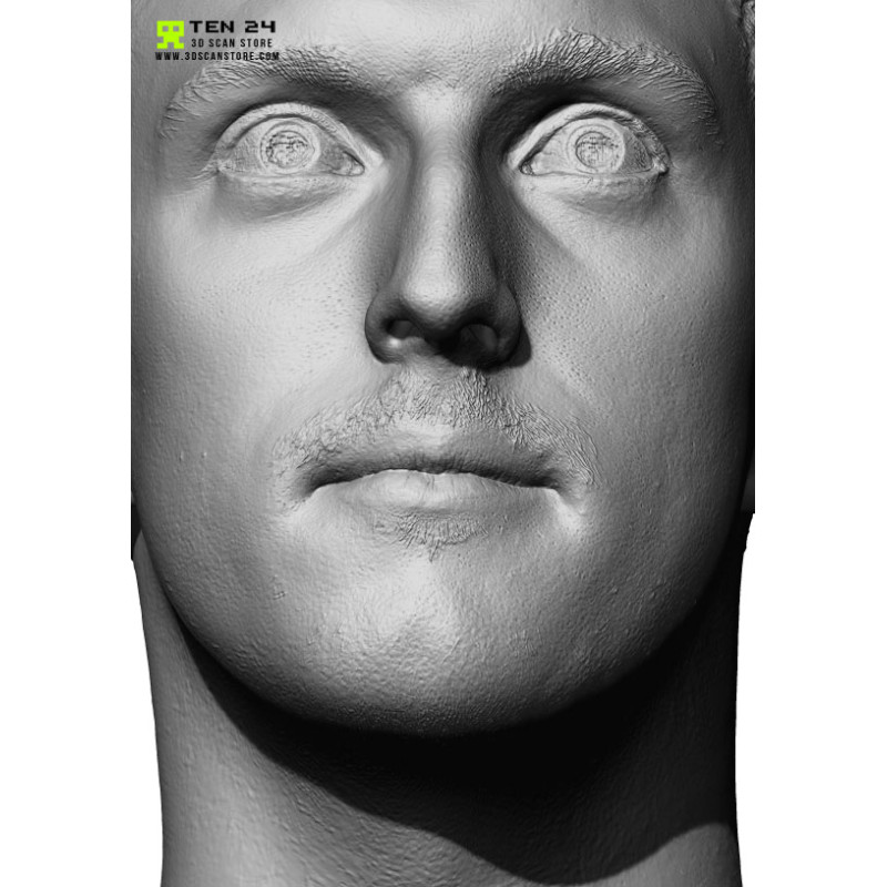 Male 13 Head Scan Cleaned