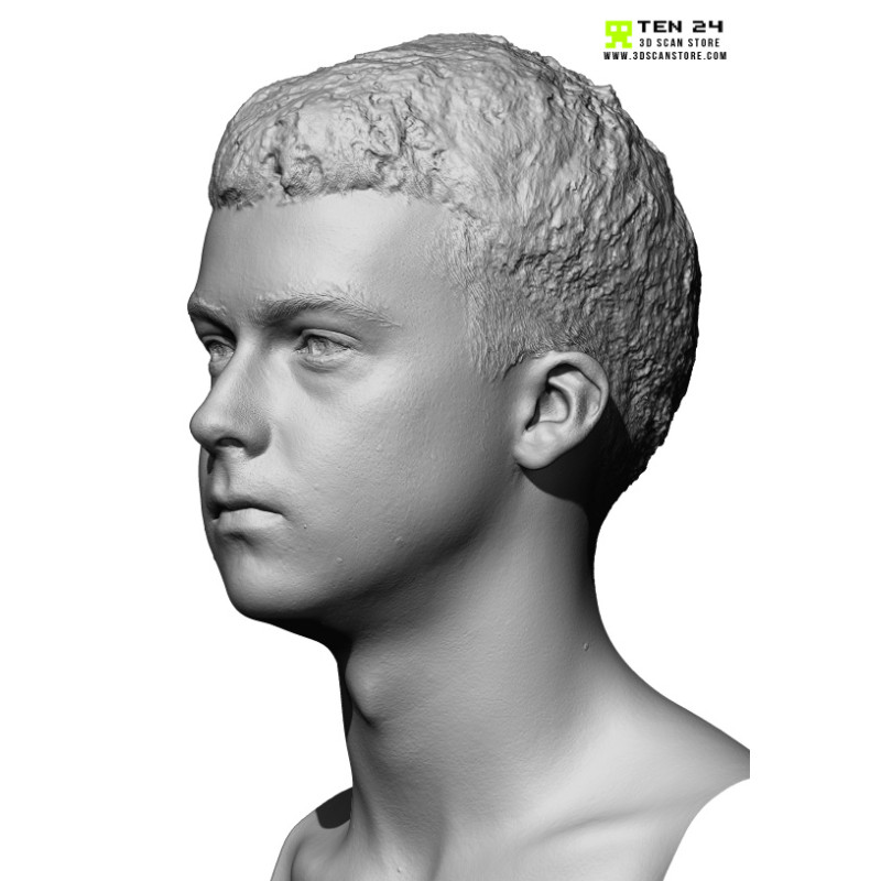 Male 14 Head Scan Cleaned