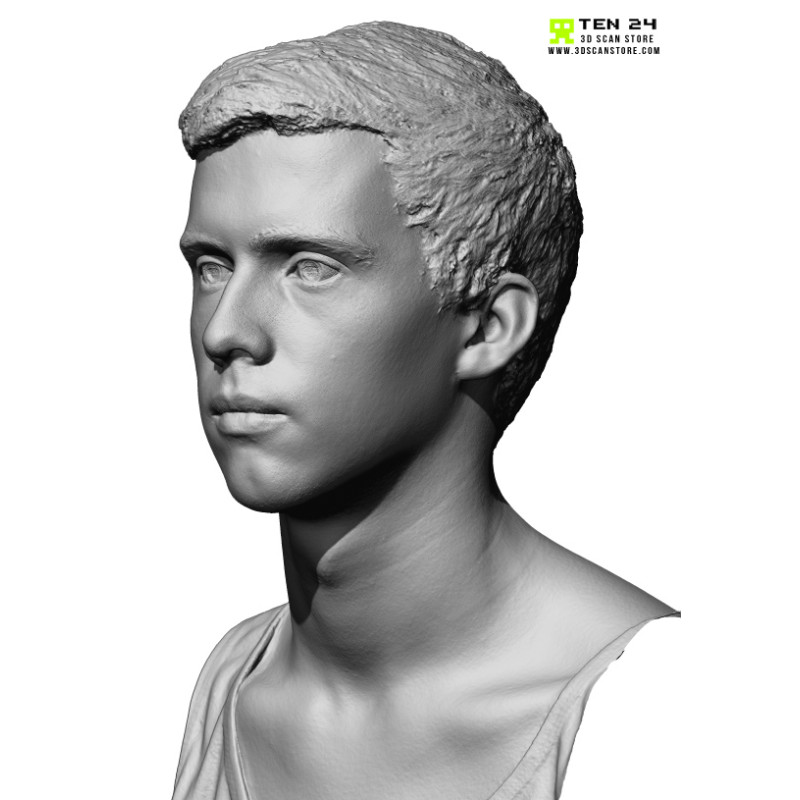 Male 15 Head Scan Cleaned