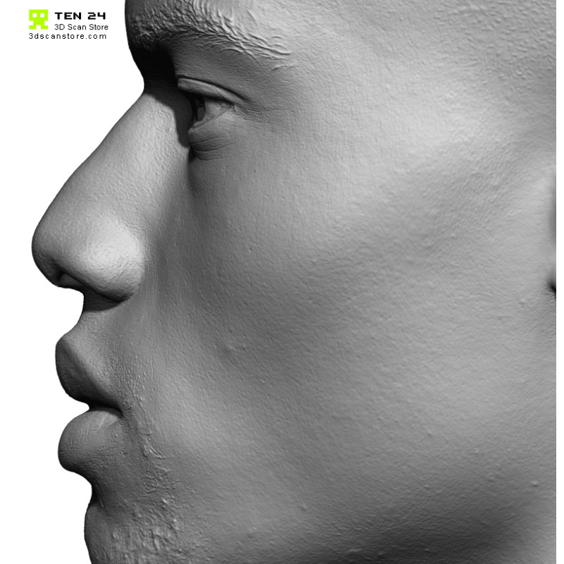 Male 20 Head Scan Cleaned