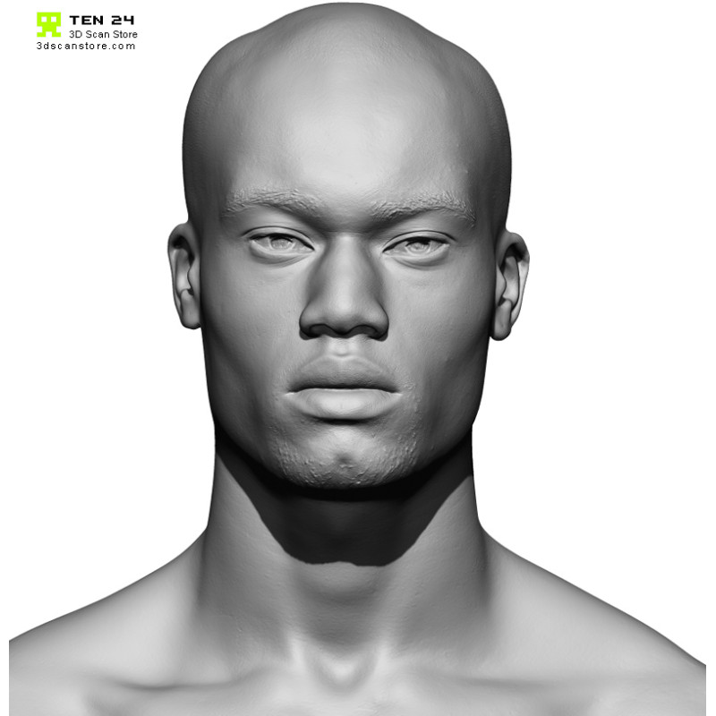 Male 20 Head Scan Cleaned