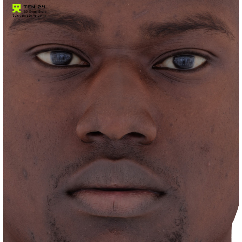 Male 20 Head Scan Cleaned