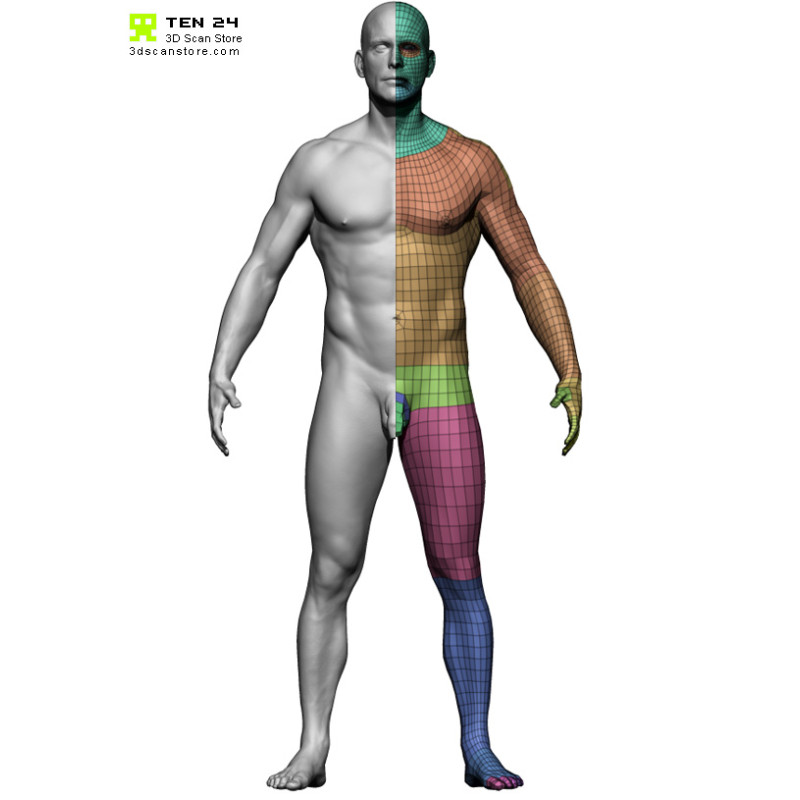 Male Retopology Kit