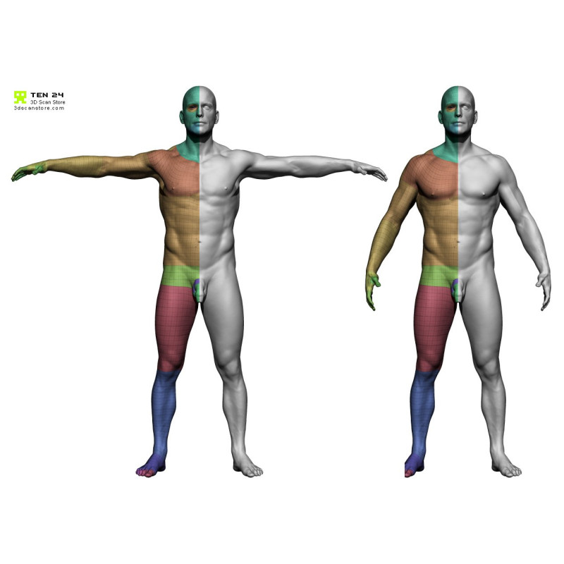 Male Retopology Kit