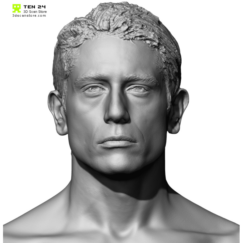 Male 018 Head Scan Cleaned